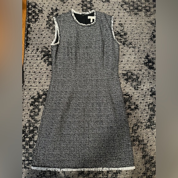 Rebecca Taylor Elegant Black Tweed Dress gossip girl Chanel size 2 - Picture 6 of 6